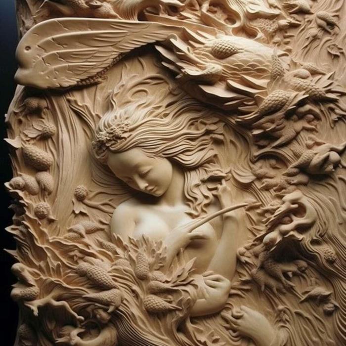 نموذج ثلاثي الأبعاد لآلة CNC 3D Art 